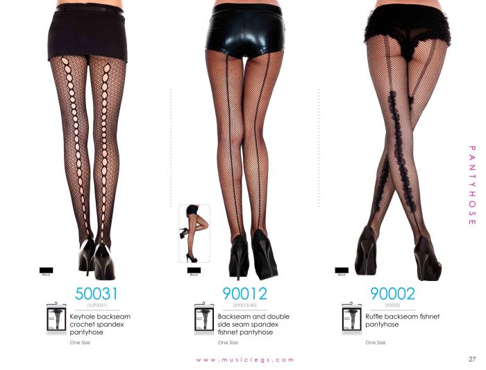 Music Legs Music Legs-hosiery Catalog 2019-27  Hosiery Catalog 2019 | Pantyhose Library